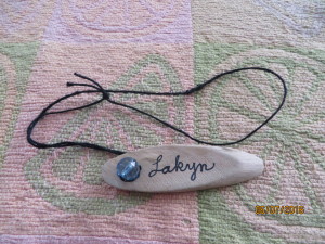 driftwood necklace